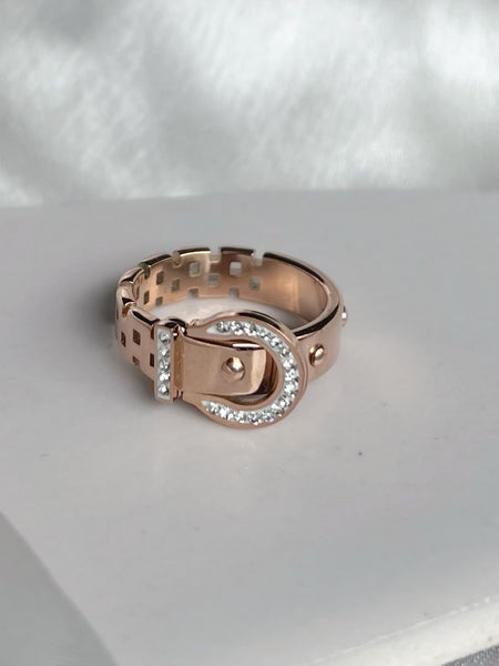 Rose Belt Ring