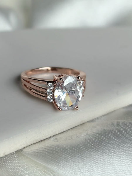 Opal Rose Ring