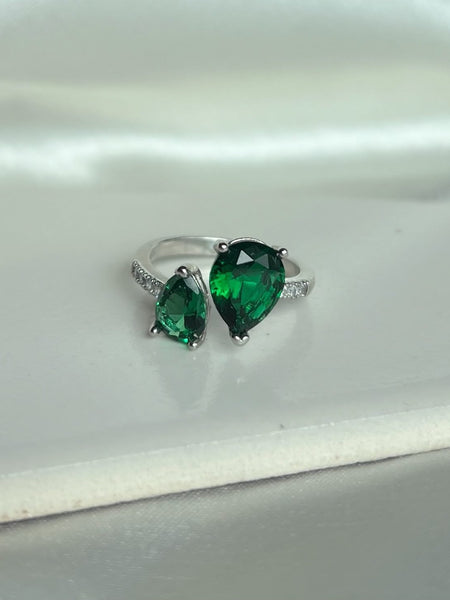Delilah Green Ring