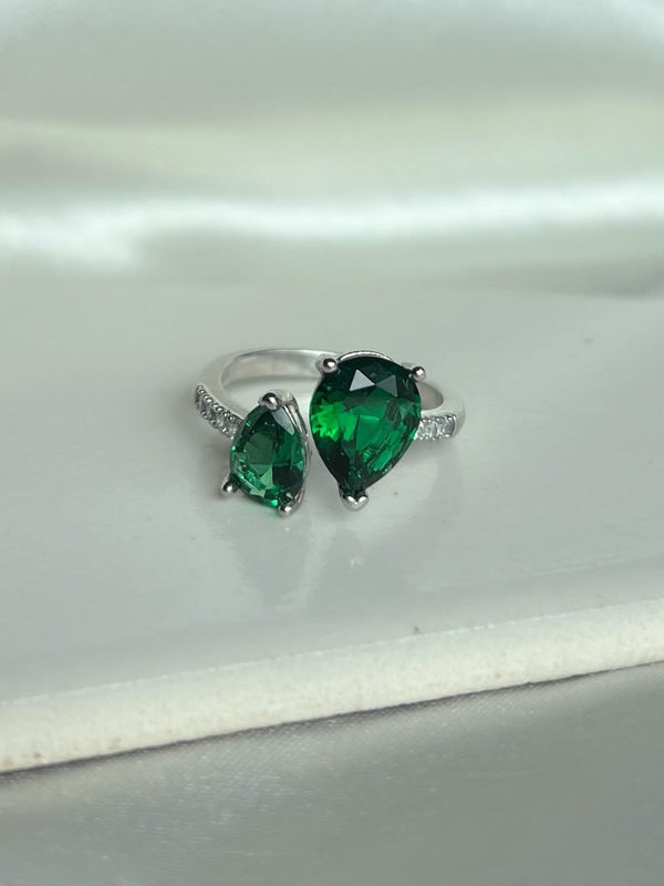 Delilah Green Ring