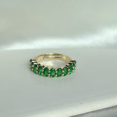 Emerald Oval Ring