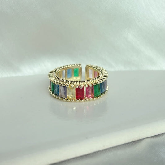 Amira Multicolour Ring