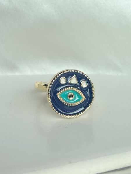 Blue Eye Ring