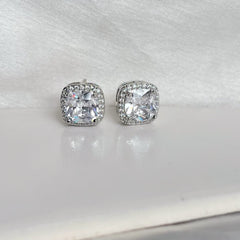Square Diamanté Luxe Studs