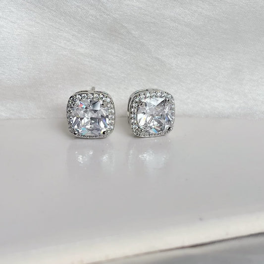 Square Diamanté Luxe Studs