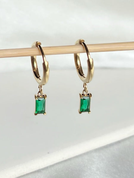 Stella Green Earrings