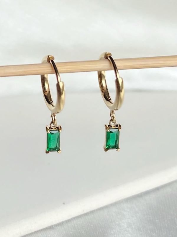 Stella Green Earrings
