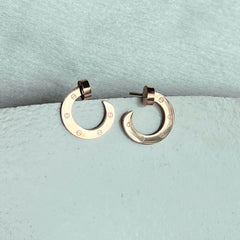Screw Rose Studs