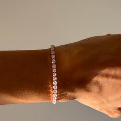 Rose Tennis Bracelet