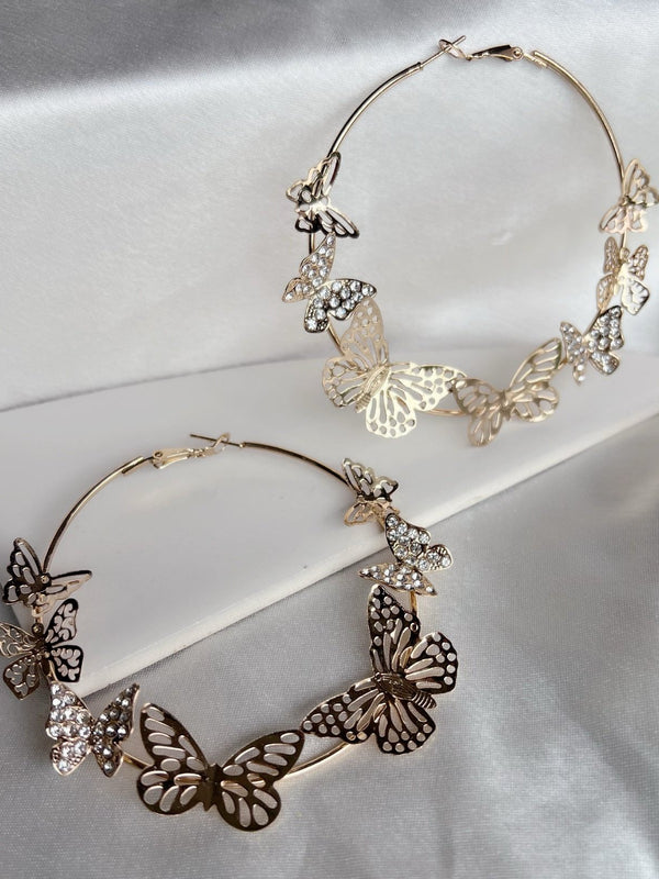 Oversized Coachella Hoops