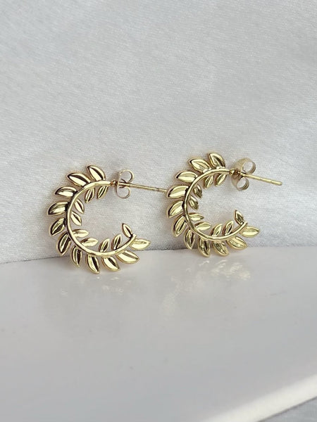 Flora Gold Earrings