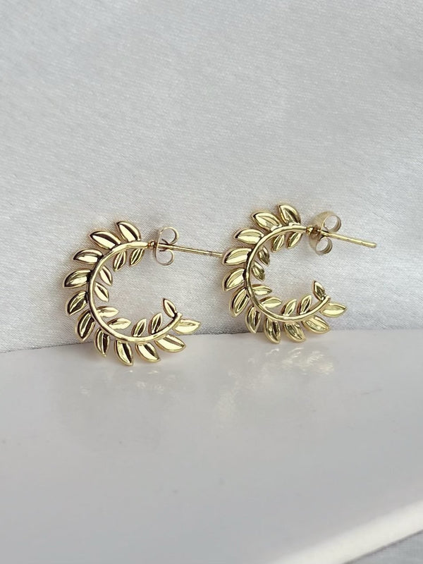 Flora Gold Earrings