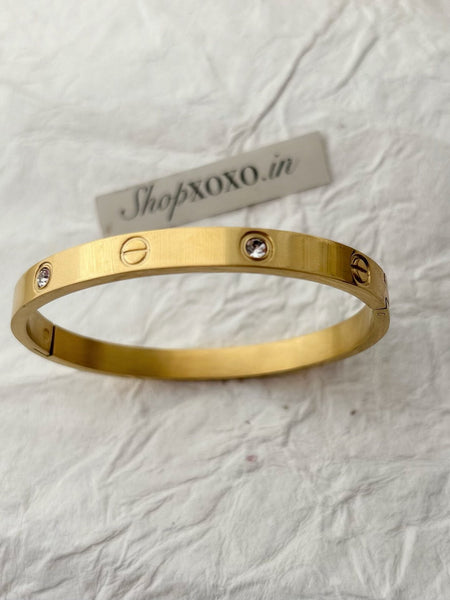 Aria Bling Gold Band • No Screwdriver