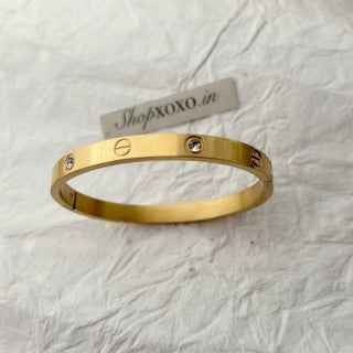 Aria Bling Gold Band • No Screwdriver