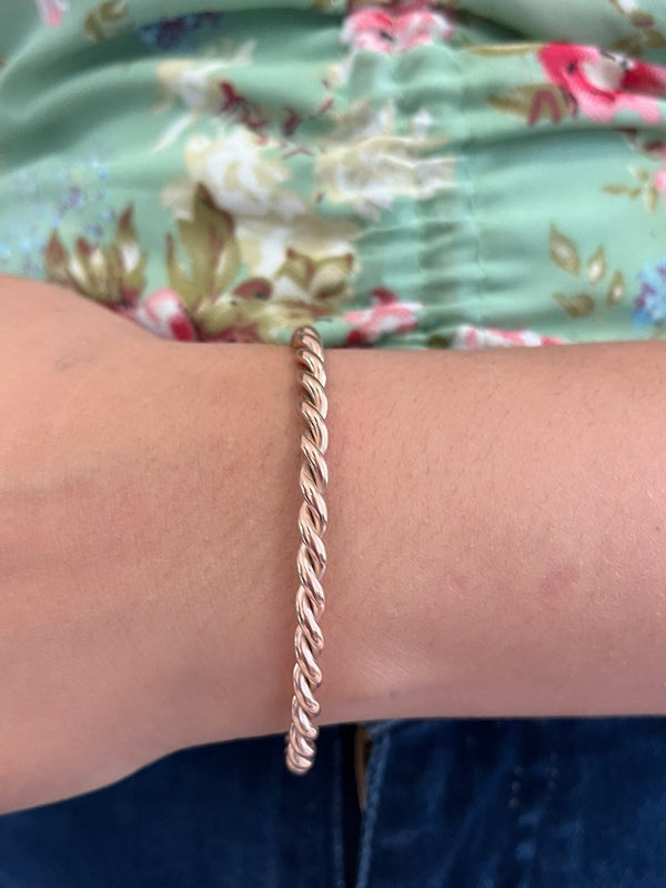 Rose Swirl Embrace Cuff