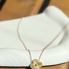 Gardenia Gold Necklace