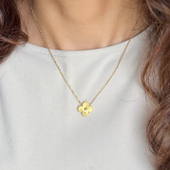 Gardenia Gold Necklace
