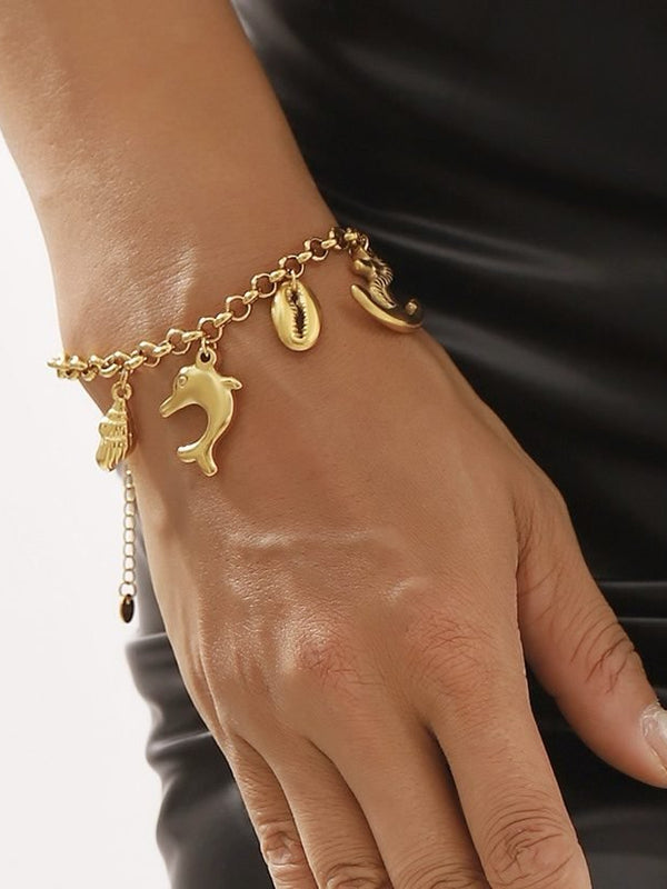 Beach Please Charm Bracelet