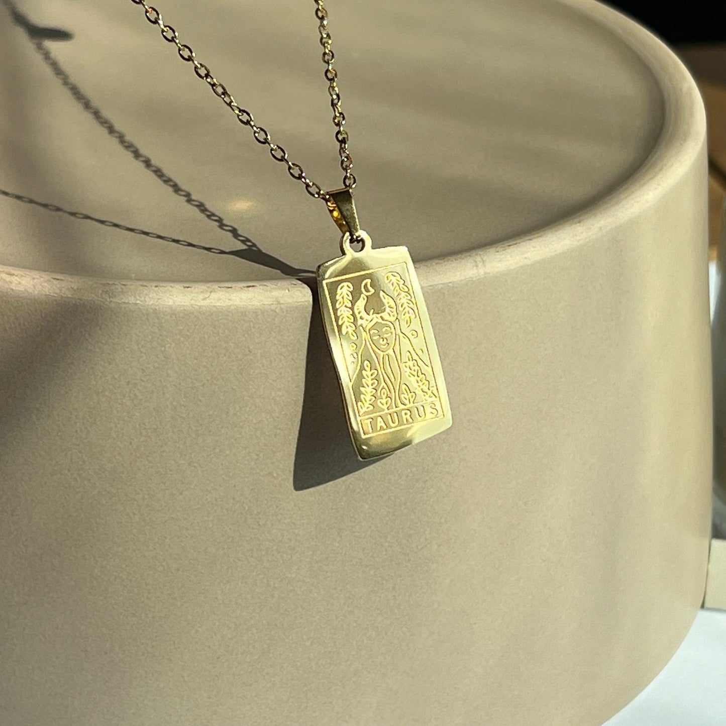Taurus Reversible Necklace