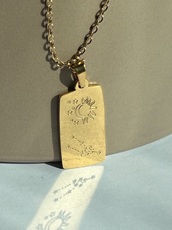 Taurus Reversible Necklace
