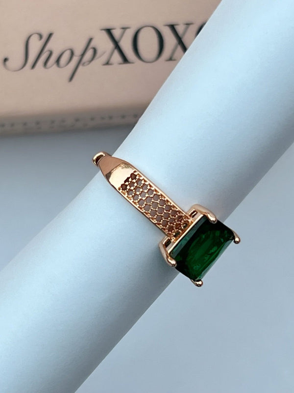 Ruhi Green Ring