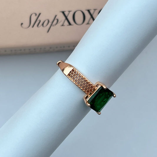 Ruhi Green Ring