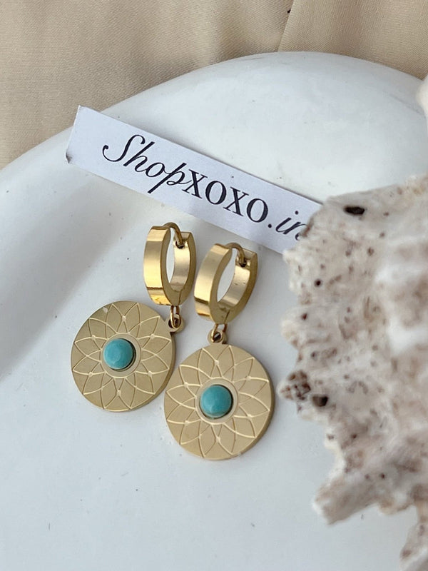 Feroza Earrings