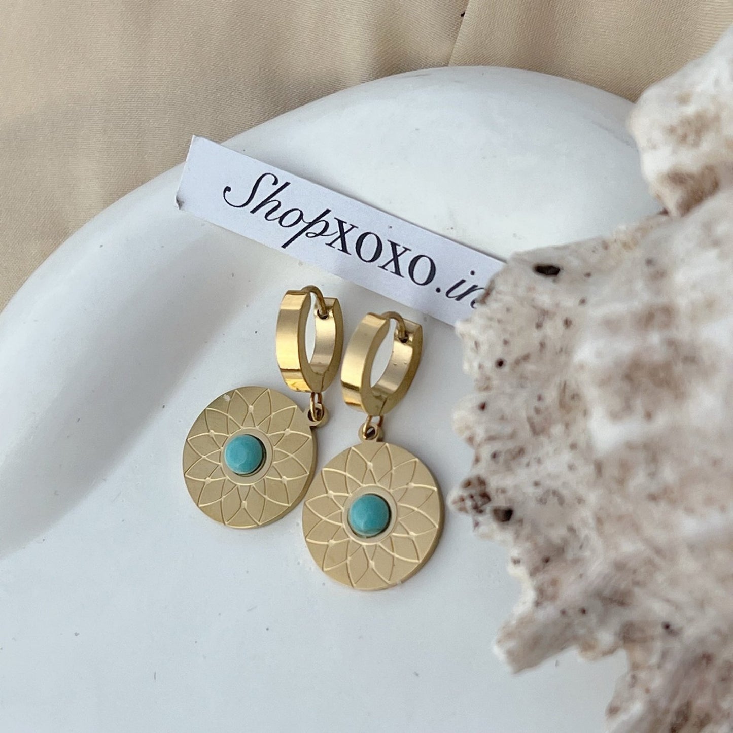 Feroza Earrings