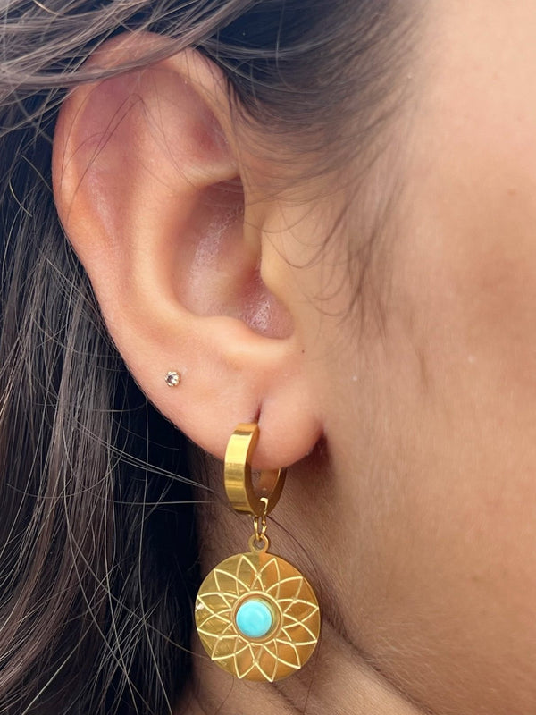 Feroza Earrings