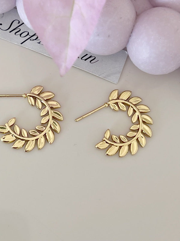 Flora Gold Earrings