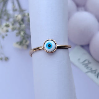 Simple Evil Eye Ring