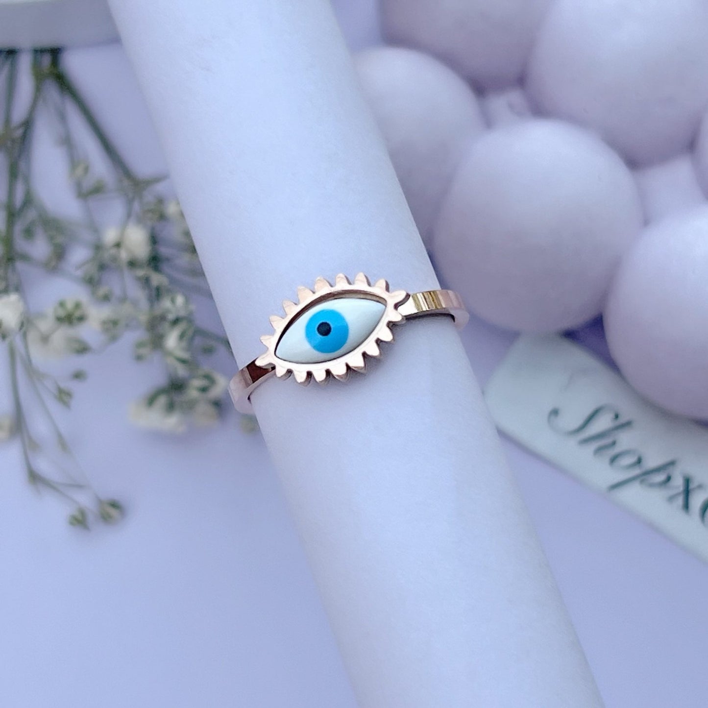 Rose Eye Ring