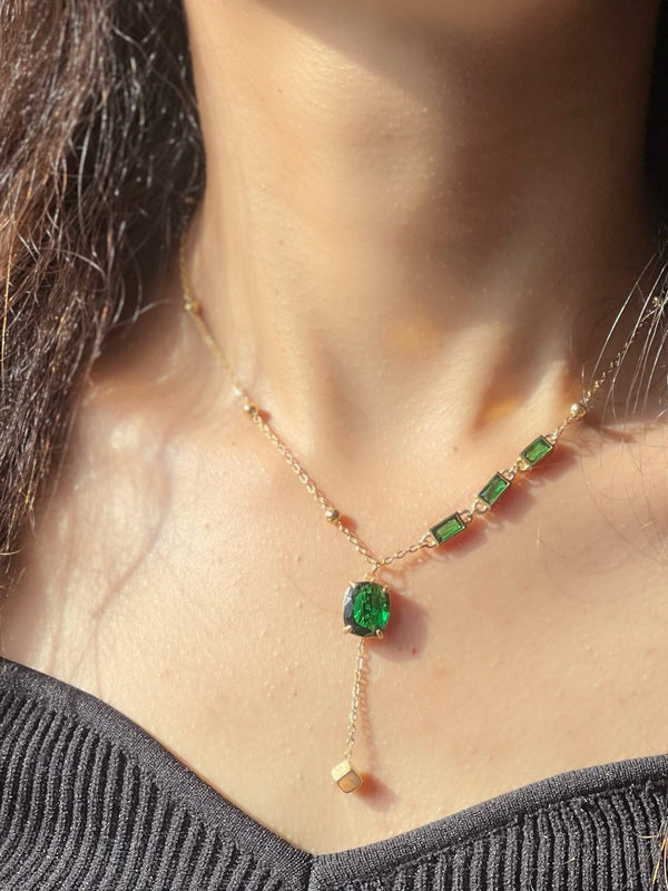 Emerald Essence Necklace