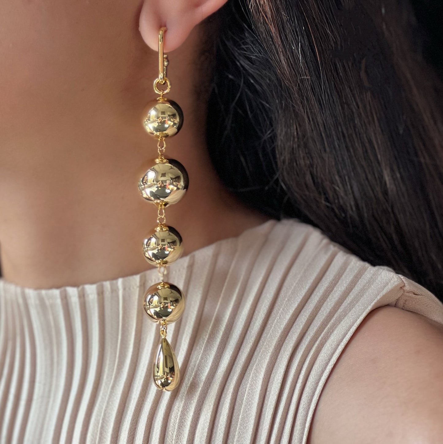 Cascade 2 in 1 Earrings