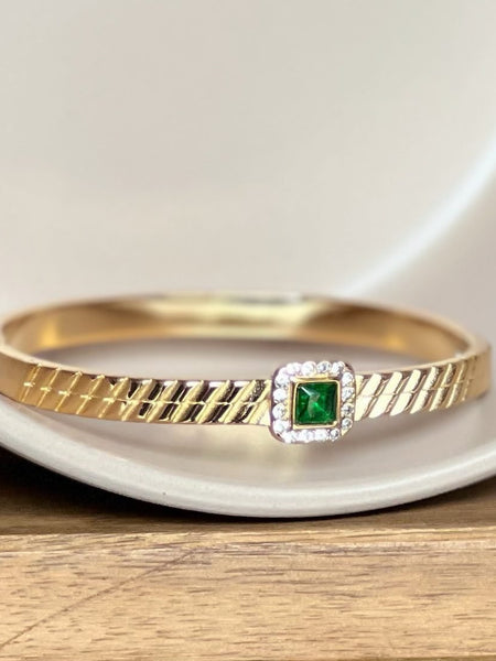 Emerald Sparkle Stack Band