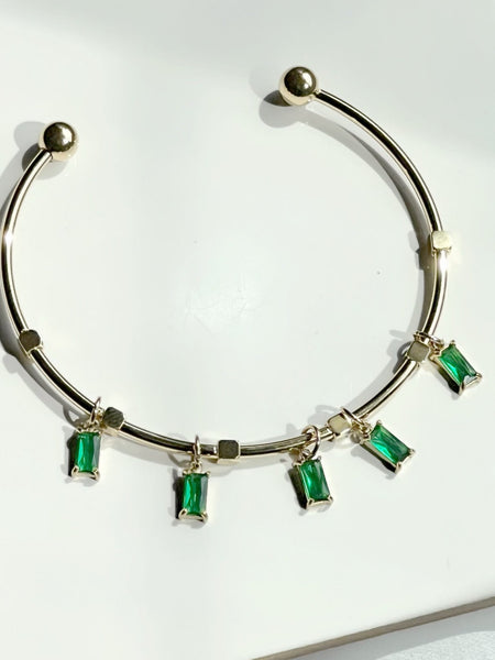 Leia Green Cuff