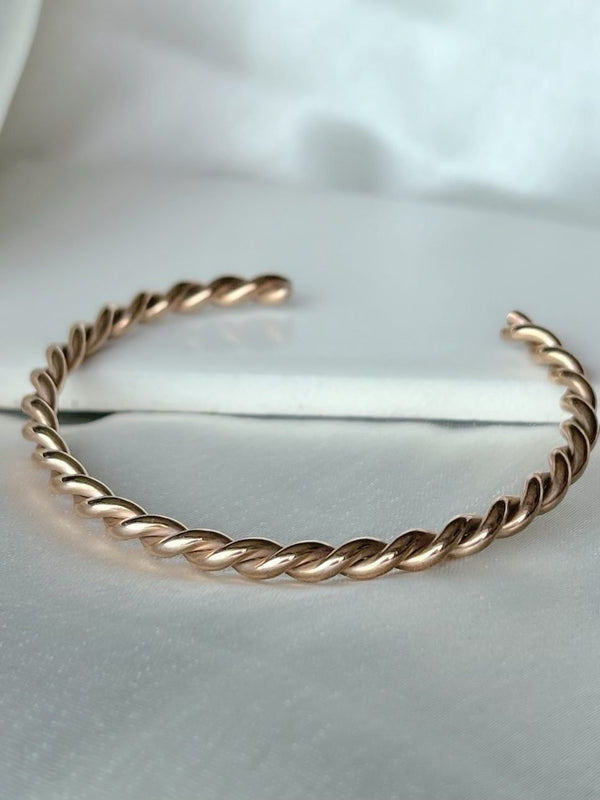Rose Swirl Embrace Cuff