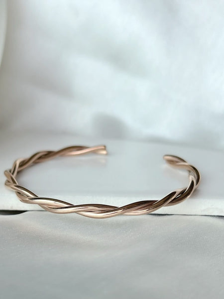Rose Twisted Chic Cuff