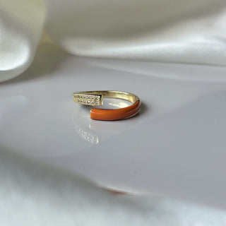 Macy Orange Ring