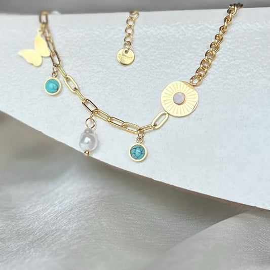 Clara Charm Necklace