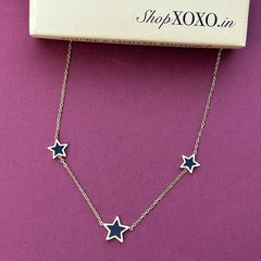 Starry Night - Black Necklace