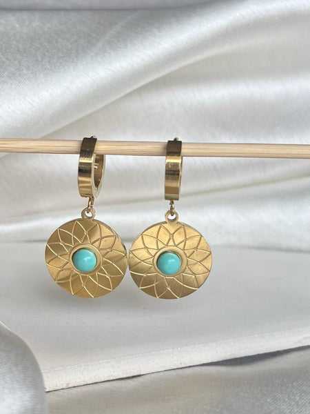 Feroza Earrings
