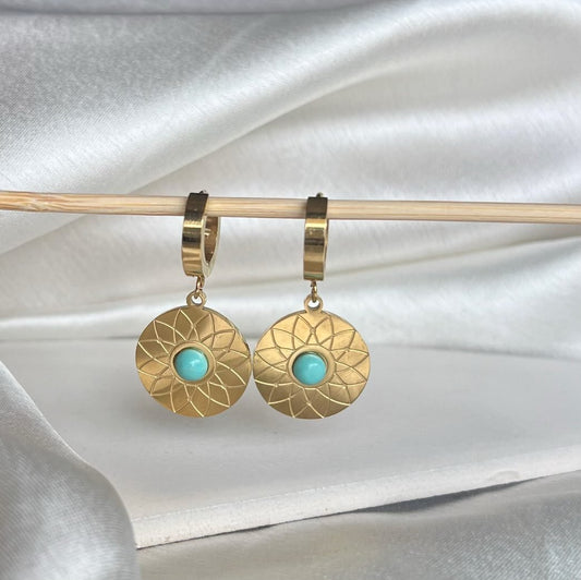Feroza Earrings