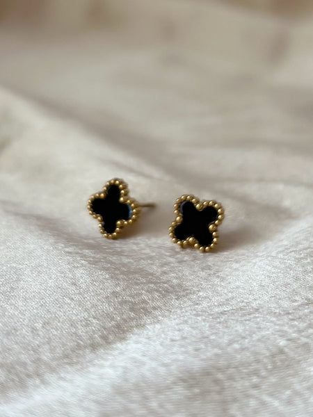 Eliza Black Studs