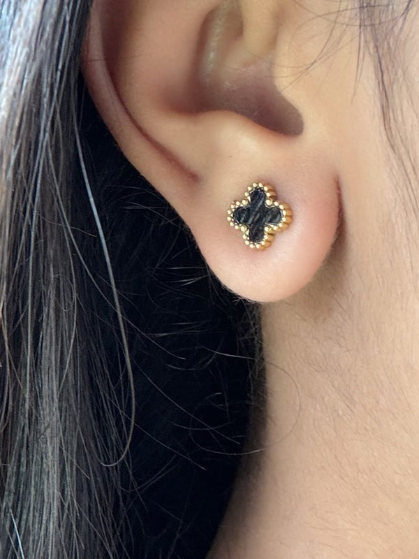Eliza Black Studs