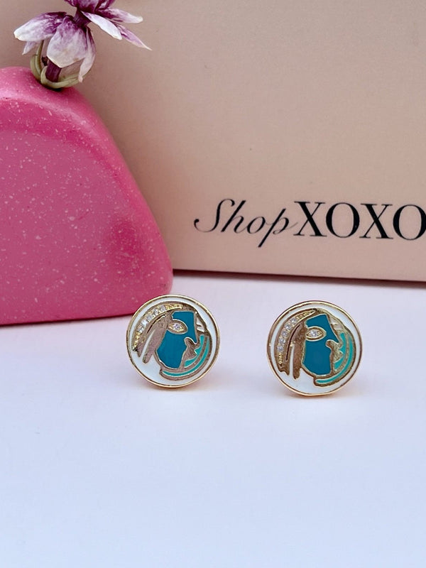 Face Outline Studs