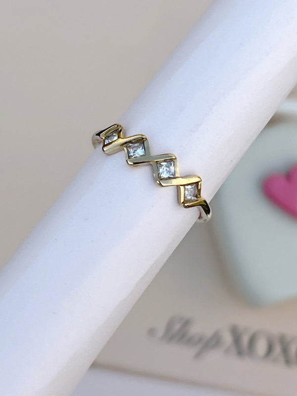 Floret Gold Ring