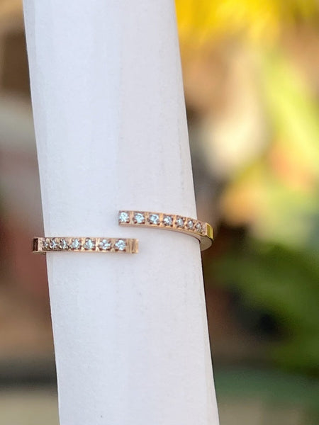 Minimal Rose Gold Ring
