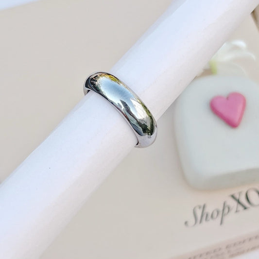 Plain Silver Ring