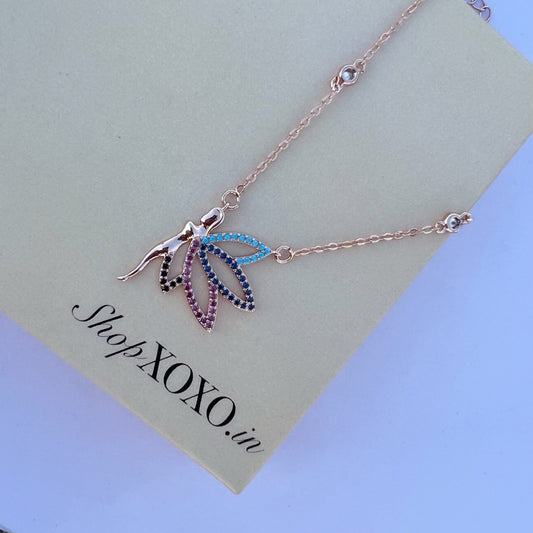 Rose Fairy Necklace